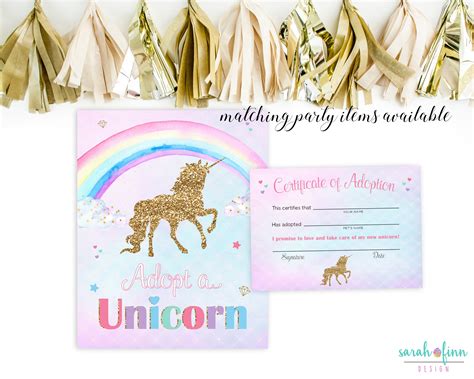 What Is Your Unicorn Name Party Sign Unicorn Party Printable Etsy