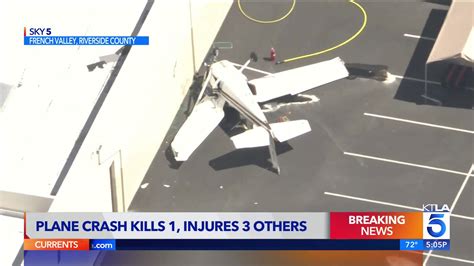 1 Dead 3 Injured In California Small Plane Crash