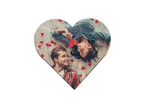 A4 blank puzzle coloring dye sublimation printable jigsaw puzzle for heat press kids diy production toys white paper mold board. 23 Pieces Sublimation Heart Shape MDF Puzzle - Best ...