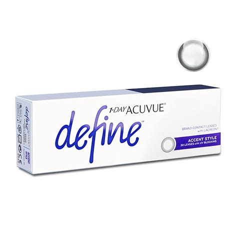 1 Day Acuvue Define Accent Style 1 Box 30 Lenses Gulf Optic