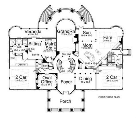 Inspired By The White House Plan 106 1206 6 Bedrooms