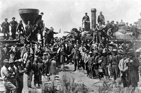 5 Quotes About The Golden Spike And The Historic Completion Of The