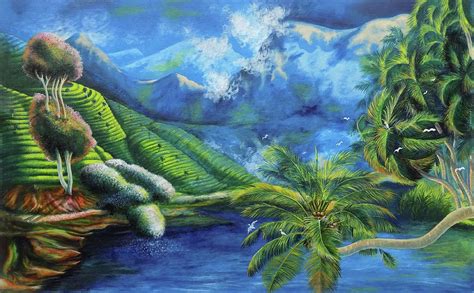 Mother Nature Painting Painting By Asp Arts