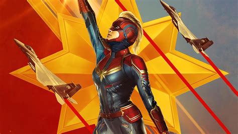 Captain Marvel New Poster Hd Movies 4k Wallpapers Images