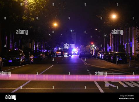 Washington United States 06th Aug 2023 Police Tape Cordoned Off The Area To Prevent Vehicles