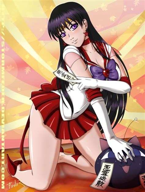 Sailor Mars Sexy Pinup Sailor Scouts Hentai Pics Luscious Hentai Manga Porn