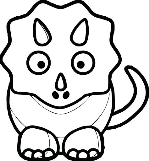Cute Baby Dinosaur Coloring Pages At Getcolorings Com Free Printable Colorings Pages To Print