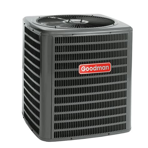 Learn more about goodman manufacturing air conditioners and other quality hvac systems today! 1.5 Ton Goodman 16 SEER R-410A Air Conditioner Condenser