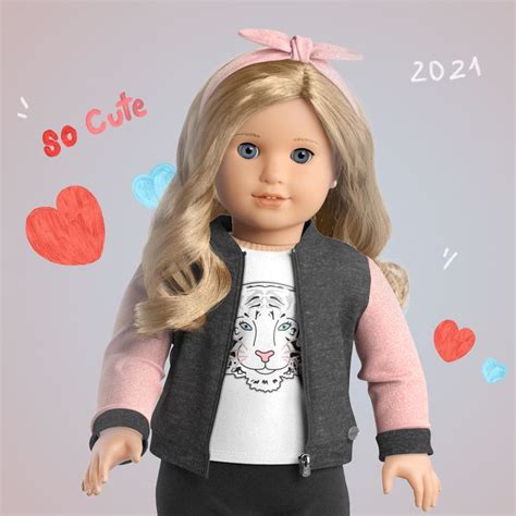 🐥 Meet Kira Bailey American Girl Has Chosen The Doll Of The Year 2021