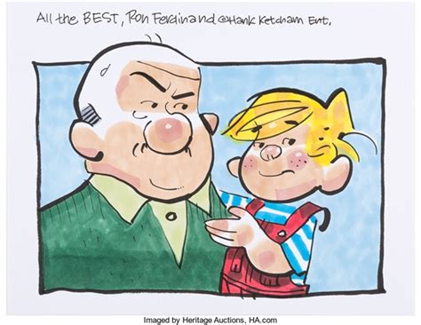 Ron Ferdinand Dennis The Menace And Mr Wilson Color Specialty