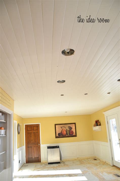 A diy wood plank ceiling project is one of our favorites. Wood Plank Ceiling PDF Woodworking