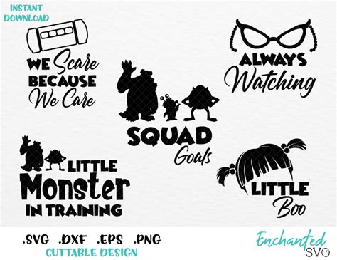 Free Free 57 Silhouette Disney Cricut Monsters Inc Svg Free SVG PNG EPS DXF File