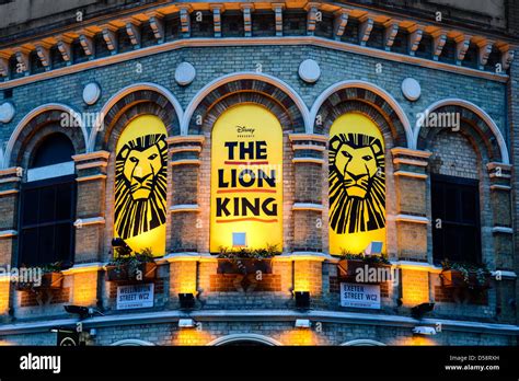 The Lion King Is Performing At The Lyceum Theatre Theater Which Is