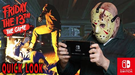 Friday The 13th Game Nintendo Switch Quick Look Youtube