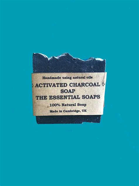 Activated charcoal cleans the air naturally and results in considerably less air pollution within the home. Activated Charcoal Soap - David Parr House
