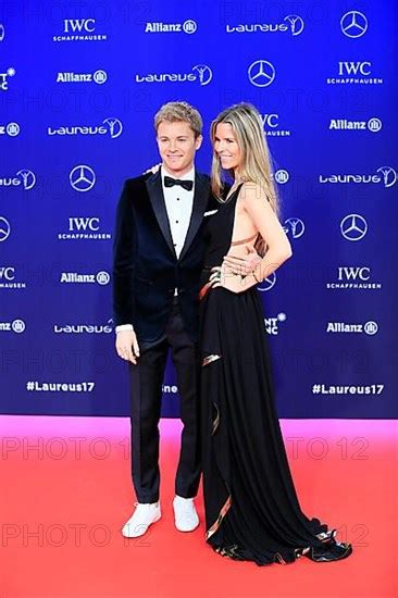 Formula World Champion Nico Rosberg With Woman Vivian Sibold Photo Imagebroker Peter Seyfferth