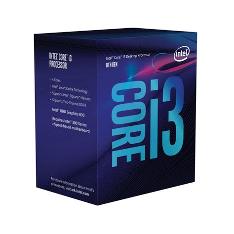 Maybe you would like to learn more about one of these? Intel Core i3-8100 3.6 GHz Coffee Lake Processor - BX80684I38100 | Matek