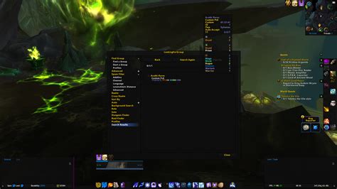 wow lookingforgroup lfg addon dragonflight wrath of the lich king classic 2023