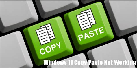 Windows 11 Copy Paste Not Working Try Top 5 Fixes Here