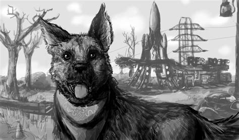 Dogmeat Fallout 4 By Corsairsedge On Deviantart