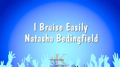 I Bruise Easily Natasha Bedingfield Karaoke Version YouTube