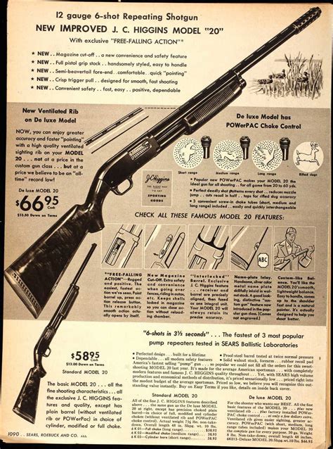 Jc Higgins Model 20 Firearm Wiki The Internet Gun Encyclopedia