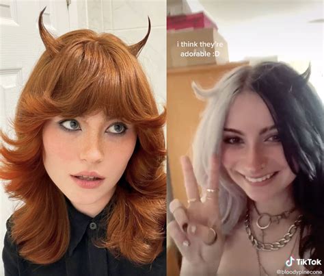 Hair Horns Are The Newest E Girl Beauty Trend On Tiktok