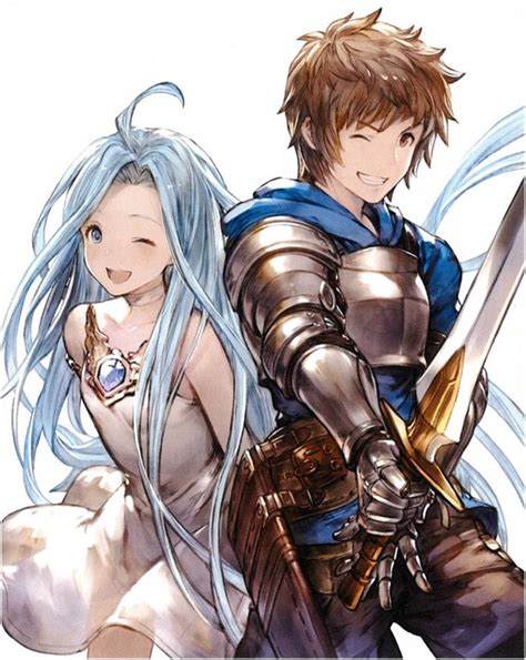 An Image Of A Man And Woman In Armor On The Cover Of Grandlee Fantass