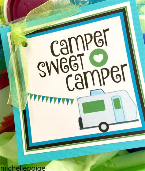 Michelle Paige Blogs Camper Housewarming Gift