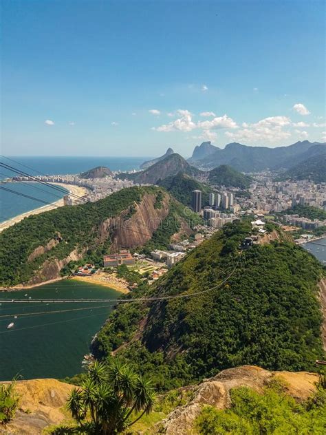Beaches Mountains And City Of Rio De Janeiro In Brazil Stock Photo