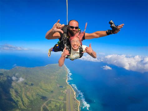 Best Skydive In Oahu Pacific Skydiving Center Honolulu Hawaii
