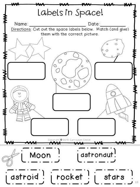 Night Sky Moon And Stars Space Preschool Space Lessons Space