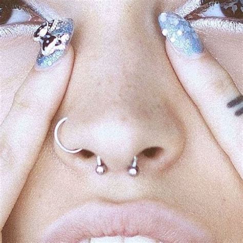 Pin By Maddie🖤🥀 On Tattoo Designs Septum Piercing Jewelry Unique