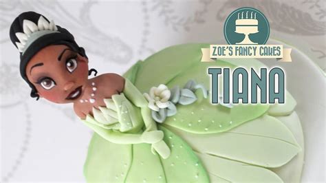 Disney Princess Tiana Doll Cake The Princess And The Frog Zoes Fancy