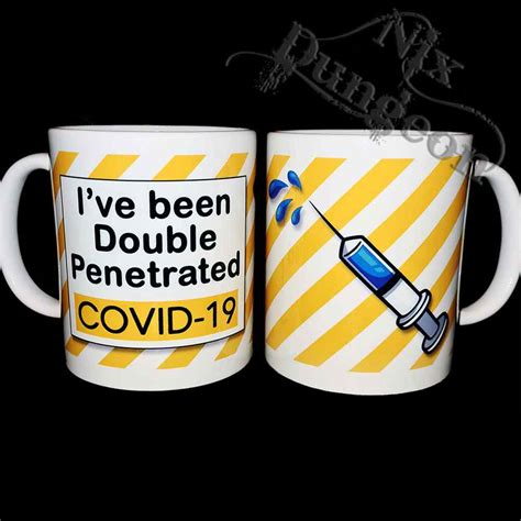Covid 19 Double Penetration Mug On The Hive Nz Sold By Nix Dungeon