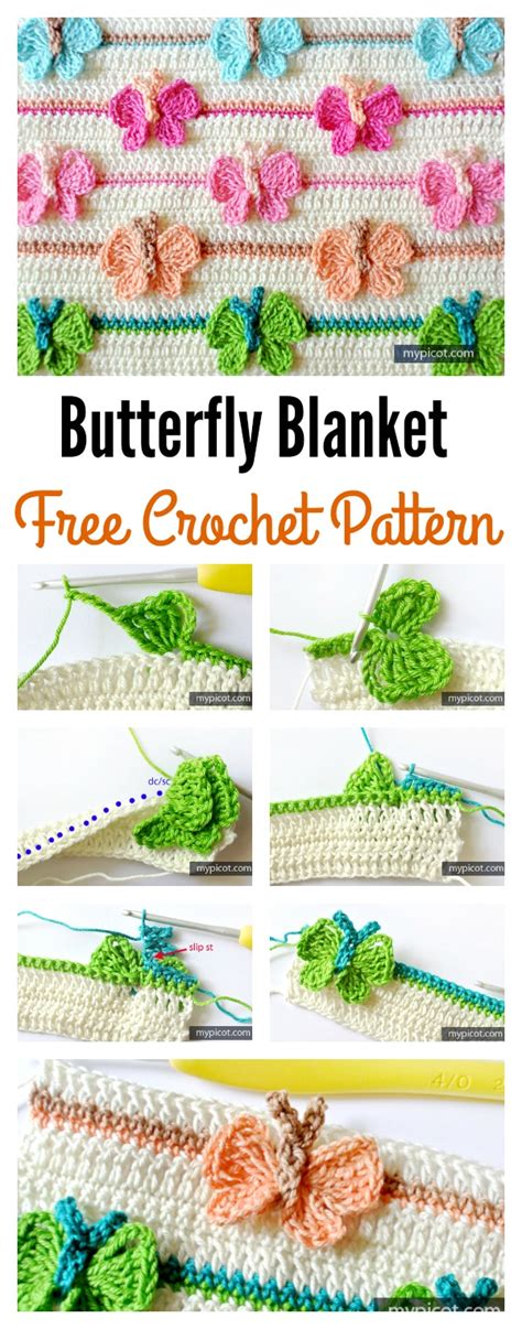 Stunning Crochet Butterfly Blanket Patterns You Can Try