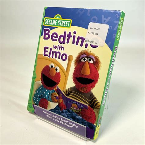 Sesame Street Bedtime With Elmo Dvd 2009 With Andrea Bocelli