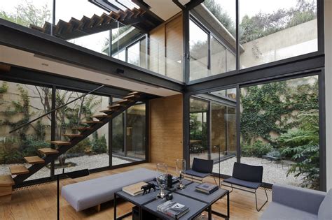 House With Four Courtyards Andrés Stebelski Arquitecto Archdaily