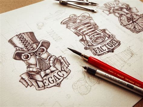 20 Inspiring Logo Sketches Logo Sketches Typography Sketch Sketches