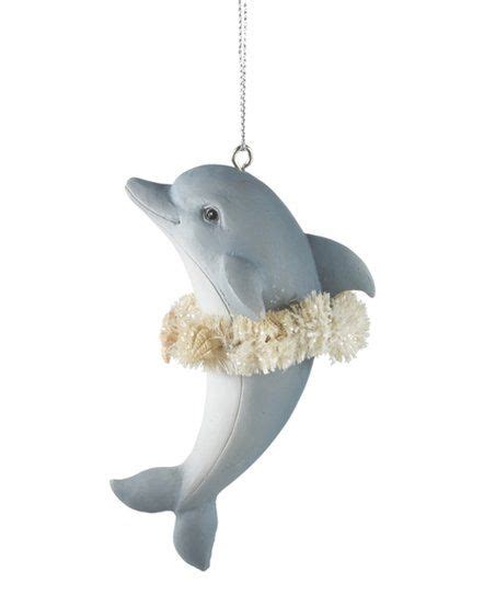 Christmas Dolphin Ornament Zulily Ornaments Coastal Christmas