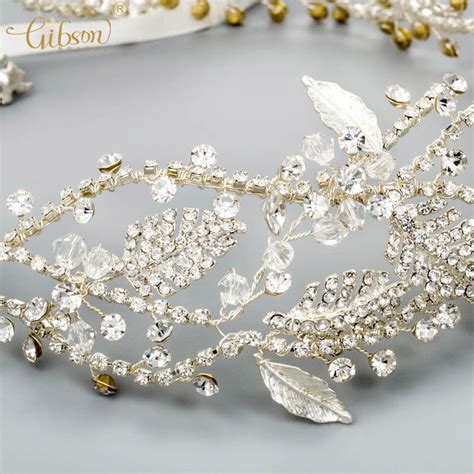 Wedding Headbands Handmade Crystal Rhinestone Bridal Hair Vine Prom