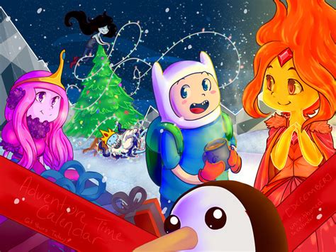 Merry Christmas Adventure Time With Finn And Jake Photo 36474609