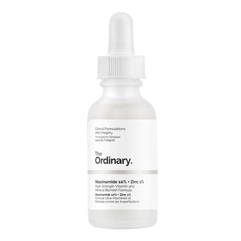 The ordinary niacinamide (vitamin b3) 10% + zinc 1% serum reduces the appearance of skin blemishes and congestion while also balancing visible aspects of sebum activity. THE ORDINARY Niacinamide 10% + Zinc 1% - MyTrendbeauty