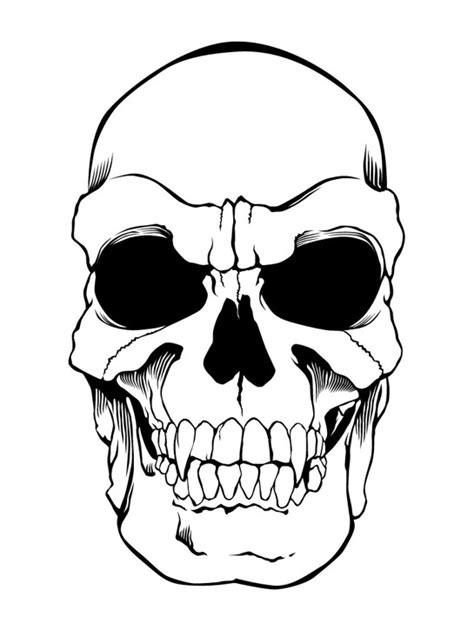 Evil Skull Clipart Clipart Suggest