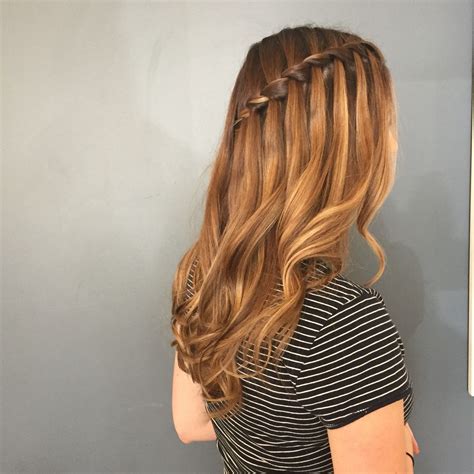 26 Waterfall Braid Hairstyles Hairstyle Catalog