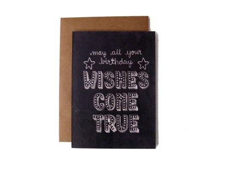 May All Your Birthday Wishes Come True Birthday Card By Scissor