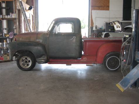 47 53 Chevy Truck S10 Frame Swap