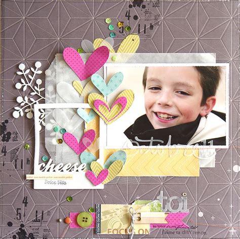 Pin On Scrapbook Layouts