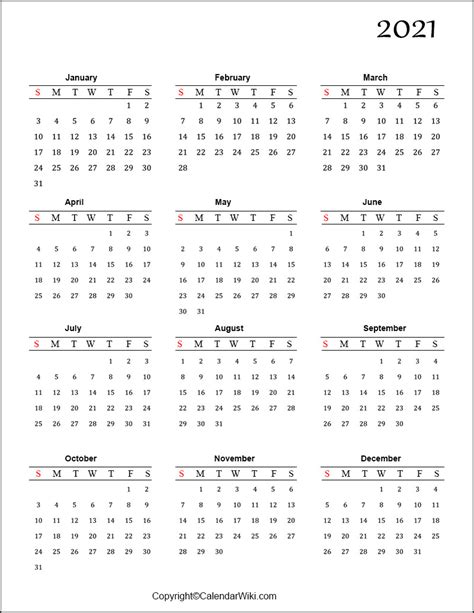 Free Printable Calendar 2021 Templates Pdf Word