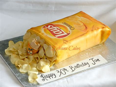 Bag Of Chips Cake With Kitten Peeking Out Realistic Cakes Crazy Cakes Cupcake Cakes